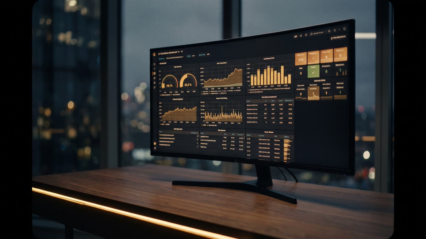 Custom business software dashboard built for a Dubai company